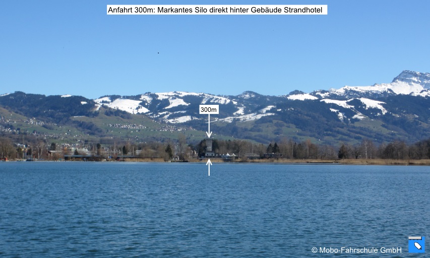 Zufahrt Schmerikon Seepolizei